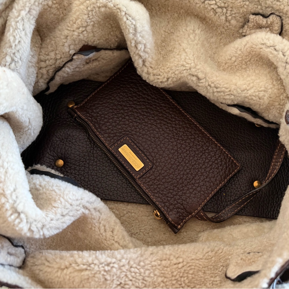 Dolce & Gabbana Shearling Bag - Picture 11 of 12